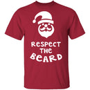 Respect The Beard T-Shirt CustomCat