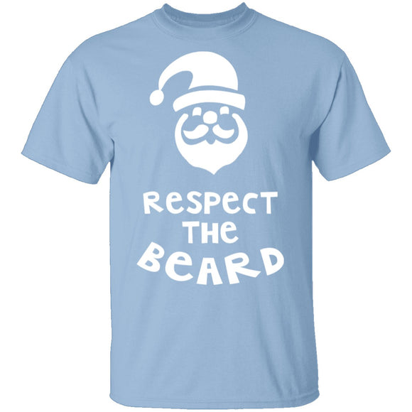 Respect The Beard T-Shirt CustomCat