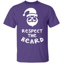 Respect The Beard T-Shirt CustomCat