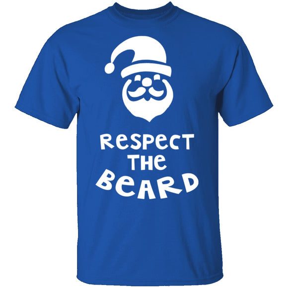 Respect The Beard T-Shirt CustomCat