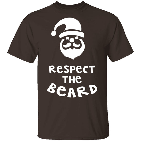 Respect The Beard T-Shirt CustomCat