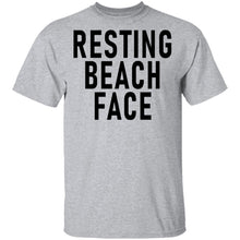 Resting Beach Face T-Shirt