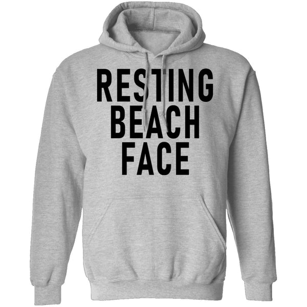 Resting Beach Face T-Shirt CustomCat