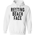 Resting Beach Face T-Shirt CustomCat