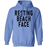 Resting Beach Face T-Shirt CustomCat
