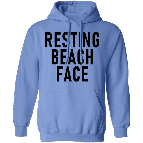 Resting Beach Face T-Shirt CustomCat