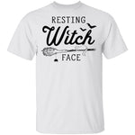 Resting Witch Face T-Shirt CustomCat