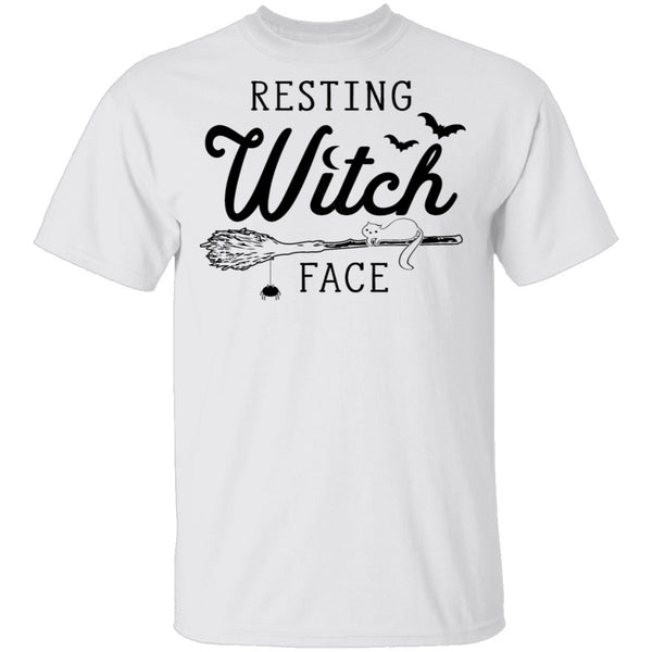 Resting Witch Face T-Shirt CustomCat