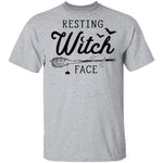 Resting Witch Face T-Shirt CustomCat