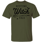 Resting Witch Face T-Shirt CustomCat