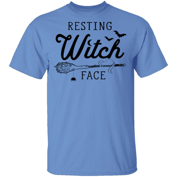 Resting Witch Face T-Shirt CustomCat