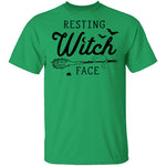 Resting Witch Face T-Shirt CustomCat