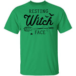 Resting Witch Face T-Shirt CustomCat