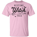Resting Witch Face T-Shirt CustomCat