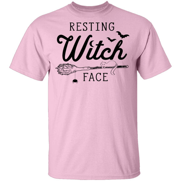 Resting Witch Face T-Shirt CustomCat