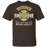 Retired Firefighter T-Shirt CustomCat