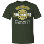 Retired Firefighter T-Shirt CustomCat