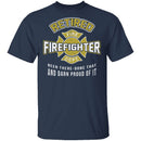 Retired Firefighter T-Shirt CustomCat