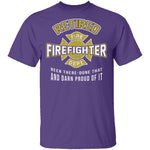 Retired Firefighter T-Shirt CustomCat