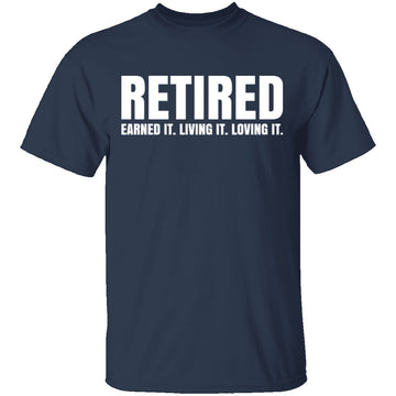 Retired T-Shirt CustomCat