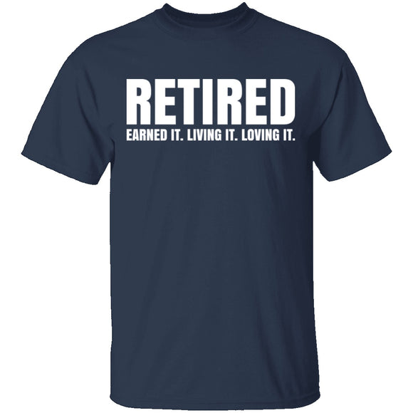 Retired T-Shirt CustomCat