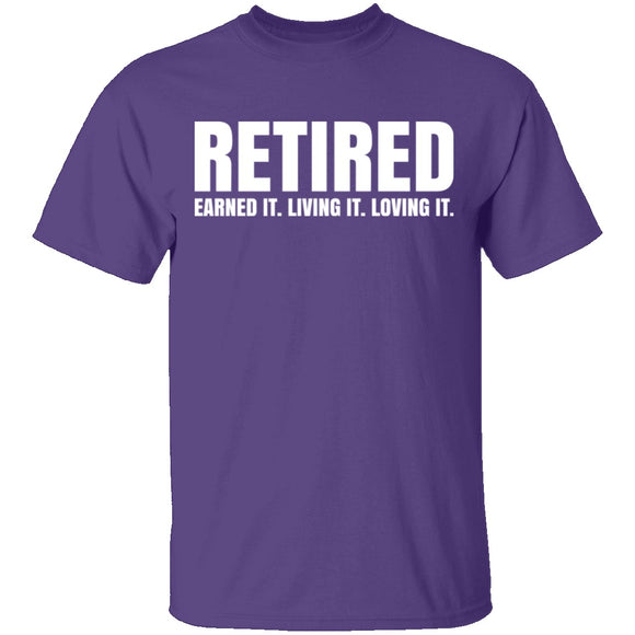 Retired T-Shirt CustomCat