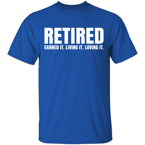 Retired T-Shirt CustomCat