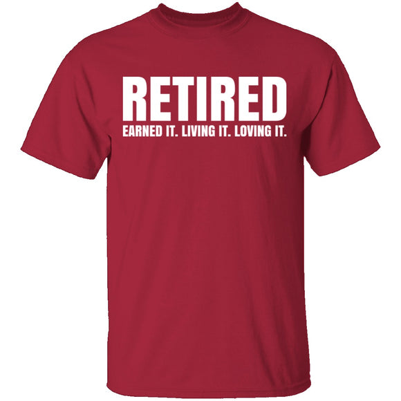 Retired T-Shirt CustomCat