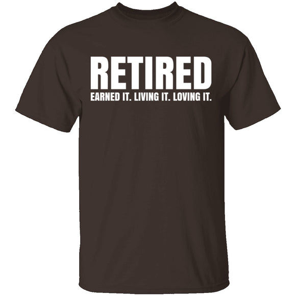 Retired T-Shirt CustomCat