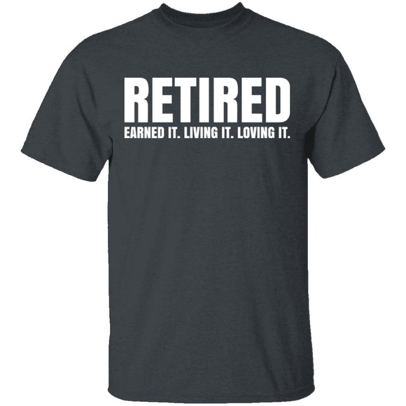 Retired T-Shirt CustomCat
