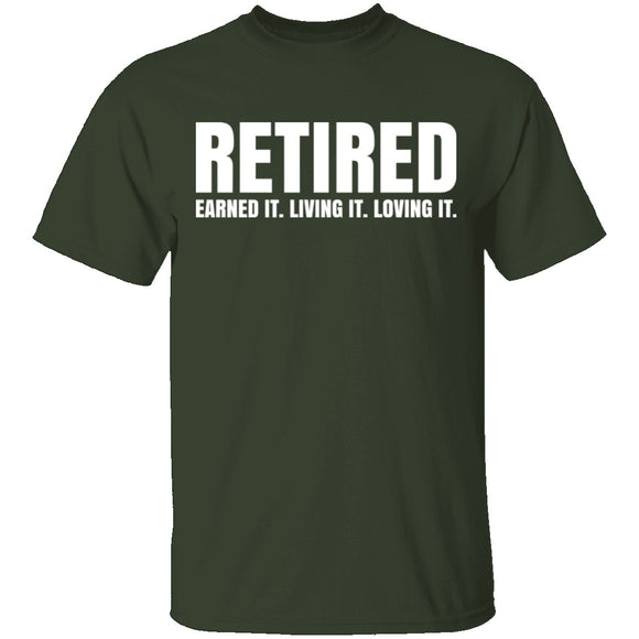 Retired T-Shirt CustomCat