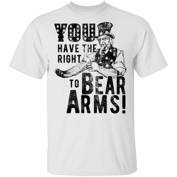 Right to Bear Arms T-Shirt CustomCat