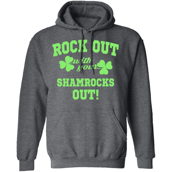 Rock Out With Your Shamrocks Out T-Shirt CustomCat
