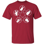 Rock Paper Scissors Lizard Spock T-Shirt CustomCat