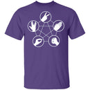 Rock Paper Scissors Lizard Spock T-Shirt CustomCat