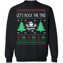 Rock The Tree Ugly Christmas Sweater CustomCat