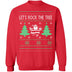 Rock The Tree Ugly Christmas Sweater CustomCat