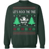 Rock The Tree Ugly Christmas Sweater CustomCat