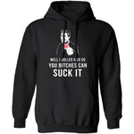 Rolled A 20 Bitches Suck It T-Shirt CustomCat