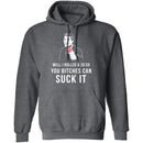 Rolled A 20 Bitches Suck It T-Shirt CustomCat