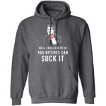 Rolled A 20 Bitches Suck It T-Shirt CustomCat
