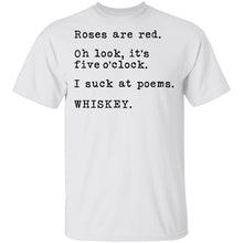 Roses Are Red - Whiskey T-Shirt