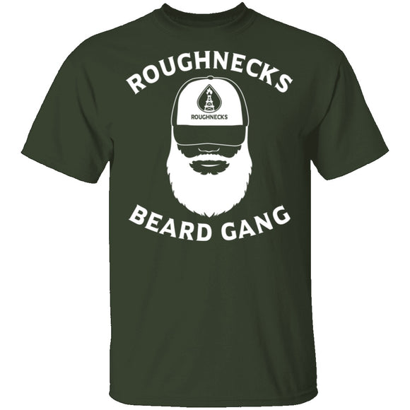 Roughneck Beard Gang T-Shirt CustomCat