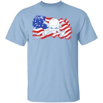 Roughneck Flag T-Shirt CustomCat