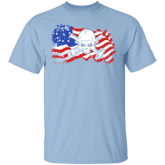 Roughneck Flag T-Shirt CustomCat