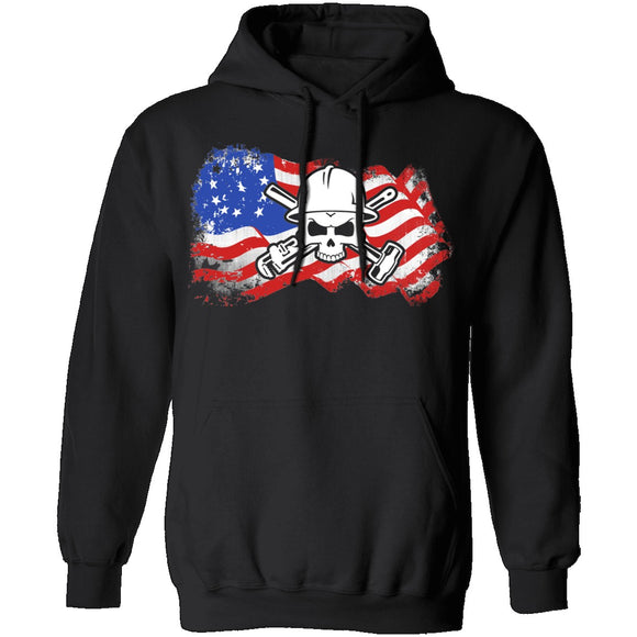 Roughneck Flag T-Shirt CustomCat
