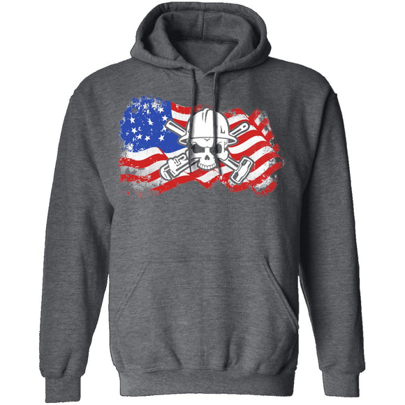 Roughneck Flag T-Shirt CustomCat