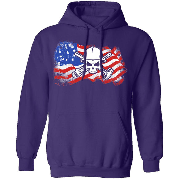 Roughneck Flag T-Shirt CustomCat