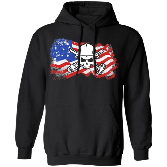 Roughneck Flag T-Shirt CustomCat