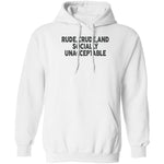 Rude Crude And Socially Unacceptable T-Shirt CustomCat